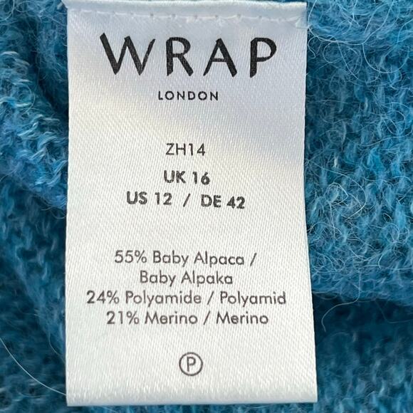 Wrap London women’s baby Alpaca blend sweater - Picture 9 of 9